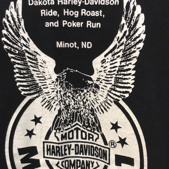 Vintage MDA Ride, Hog Roast And Poker Run. Dakota Harley-Davidson Minot ND. - Picture 4 of 7